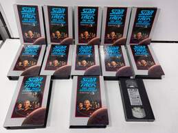 Bundle of 13 Assorted Star Trek VHS Tapes