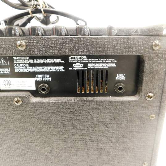 Vox Brand AD15VT Valvetronix Model Electric Guitar Amplifier w/ Power Cable image number 6