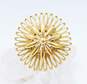 Vintage & Contemporary Monet & Fashion Faux Pearl Rhinestone Gold Tone Statement Brooches 91.5g image number 5