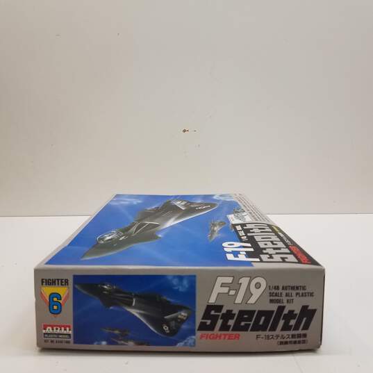 Vintage ARII F-19 Stealth Fighter 1987 1:48 Model Kit #A346 Dual Seat Version IOB image number 4