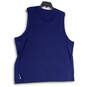 NWT Mens Blue Dri-Fit Sleeveless Athletic Pullover T-Shirt Size XXL image number 2