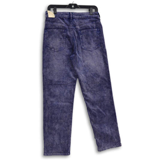 NWT Mens Blue Denim Medium Wash 5-Pocket Design Straight Leg Jeans Size 28 image number 2