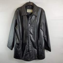 M. Julian Wilsons Leather Men Black Jacket M