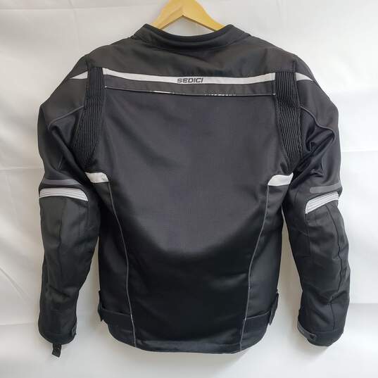 Sedici Federico 2 Mesh Motorcycle Jacket Mens Sz M Black image number 5