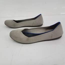 Rothy's Grey Slip-On Shoes Size 9