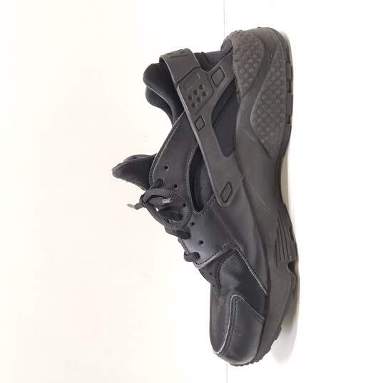 the Nike Air Huarache Run Running Shoes Size 8 Triple Black |