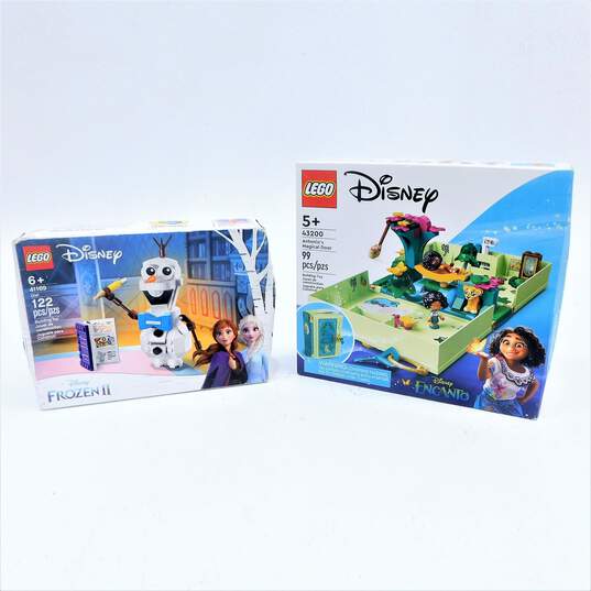 Sealed Lego Disney Frozen II Olaf & Antonio's Magical Door Building Toy Sets image number 1