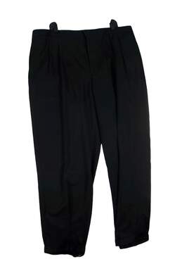 NWT Mens Black Portfolio Pleated Straight Leg Dress Pants Size 42 X 32