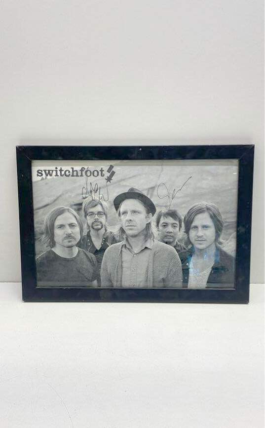 Framed & Signed Switchfoot Band Photo image number 1