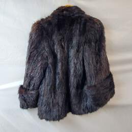 Hudson's Bay Company Vintage Dark Brown Mink Fur Coat alternative image