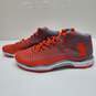 Under Armor Clutch Fit Athletic Sneakers Orange & Gray Size 13 image number 1