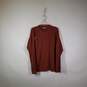 Mens Knitted Long Sleeve Crew Neck Pullover Sweater Size Large image number 1