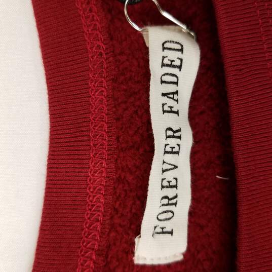Forever Faded Women Shirt Red NWT image number 3