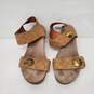 Taos Tan Festival Wedge Leather Sandal Size 41 / 10.5 US image number 2
