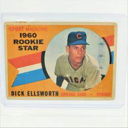 1960 Dick Ellsworth Topps Sport Magazine Rookie Star Cubs