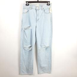 Abrand Jeans Women Light Blue Slouch Jeans Sz 25 NWT