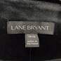 Lane Bryant Women Black Velvet Jacket Sz 14/16 NWT image number 1