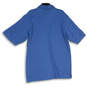 NWT Mens Blue Short Sleeve Collared Golf Polo Shirt Size Large image number 2