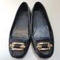 Michael Kors Gloria Black Leather Moccasin Loafers Flats Shoes Women's Size 5.5 M image number 1