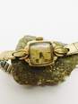 Ladies Vintage Hamilton 14K Yellow Gold Case 19 Jewels Wrist Watch 17.1g image number 2