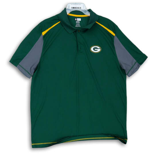 Buy the Mens Green Bay Packers TX3 Cool NFL Team Apparel Golf Polo Shirt  Size XL