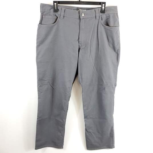 Carhartt Men Grey Relaxed Fit Pants Sz 36 image number 1
