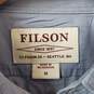 Filson Blue Cotton LS Button Up Shirt Men's MD image number 3