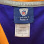Mens Purple NFL Minnesota Vikings Brett Favre #4 Football Jersey Size 52 image number 3