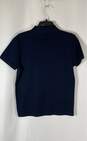 Saint Laurent Blue Short Sleeve Polo - Size Small image number 2