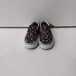 Vans Classic Floral Slip On Sneakers Size M7.5 W9