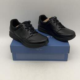 NIB Rockport Womens Black Round Toe Low Top Lace-Up Sneaker Shoes Size 8