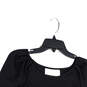 Womens Black Long Sleeve Round Neck Pullover Sheath Dress Size Small image number 3