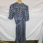 Wm SANDRO Enrika Dress Silk Short Puff Sleeves Sz L image number 2