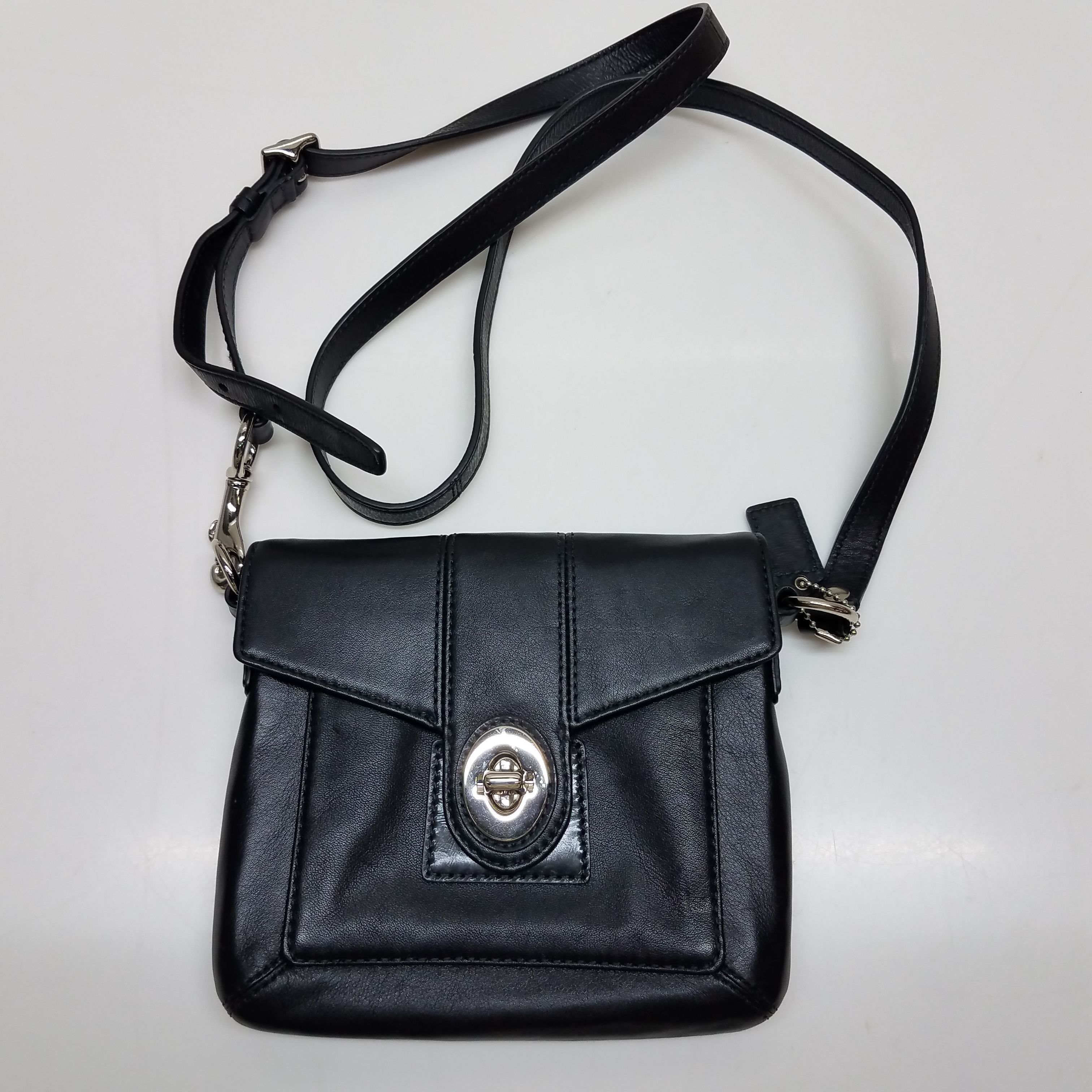 Coach (C6229) Kacey Black Pebbled Leather Top Zip Satchel Crossbody Handbag  - Walmart.com