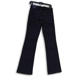 NWT GAP Womens Blue Denim Stretch 5-Pocket Design Bootcut Jeans Size 28 alternative image