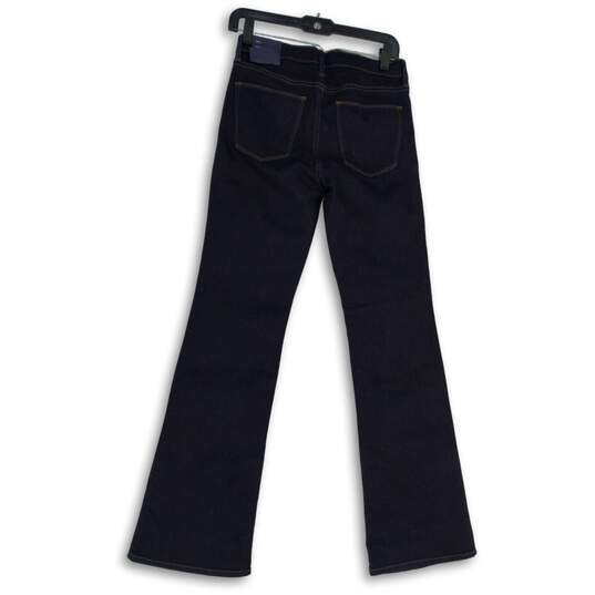 NWT GAP Womens Blue Denim Stretch 5-Pocket Design Bootcut Jeans Size 28 image number 2