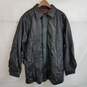 Wilson's leather jacket w removable liner and tie belt L image number 1