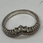 Designer Pandora B1 S925 ALE Sterling Silver Cubic Zirconia Wishbone Ring image number 2
