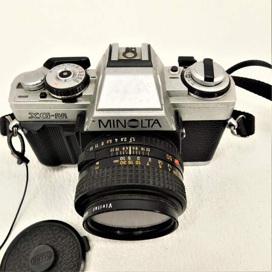 Minolta XG-M SLR 35mm Film Camera W/ 50mm Lens image number 4