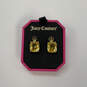 Designer Juicy Couture Gold-Tone Classic Cluster Small Stud Earrings image number 1