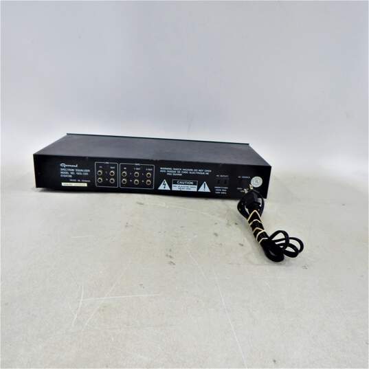 VNTG Garrard Brand GEQ-330 Model Stereo Graphic Equalizer/Spectrum Analyzer w/ Power Cable image number 2