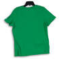NWT Womens Green Short Sleeve Notre Dame V-Neck Pullover T-Shirt Size XL image number 2