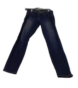 Articles Of Society Womens Blue 5 Pocket Design Medium Wash Skinny Jeans Size 27 alternative image