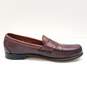 Allen Edmonds Cavanaugh Oxblood Leather Penny Loafers Shoes Men's Size 12 B image number 1
