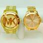 Michael Kors MK-3197 & MK-5473 Rose Gold & Gold Tone Watches 293.7g image number 1