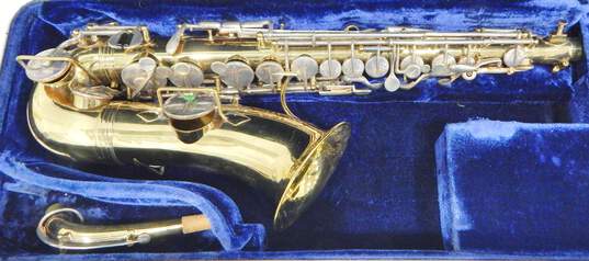 Antique 1920's Evette & Schaeffer by Buffet Crampon a Paris Alto Saxophone w Case and Accessories (Parts and Repair) image number 1