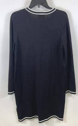 Karl Lagerfeld Women's Black Sweater Dress- M alternative image