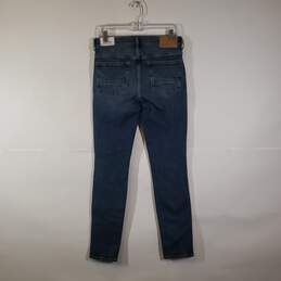 NWT Mens Medium Wash Regular Fit Denim Skinny Jeans Size 28X30 alternative image