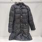 Women's Michael Kors Hooded Quilted Long Puffer Jacket Sz M image number 1