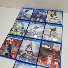 PlayStation 4 PS4 - Lot of 10 Games - Madden NBA 2K Metal Gear Solid alternative image